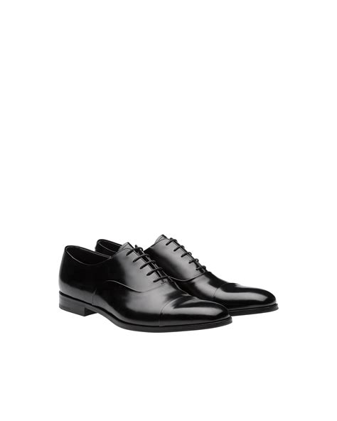 prada brushed leather oxford lace-up|Prada Lace.